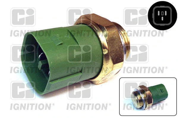 Temperature Switch, radiator fan (XEFS268)