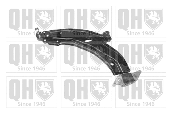 Control/Trailing Arm, wheel suspension (QSA2224S)