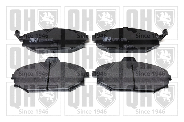 Brake Pad Set, disc brake (BP1242)