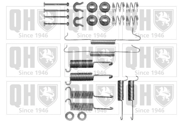 Accessory Kit, brake shoes (BFK227)