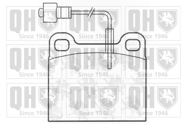 Brake Pad Set, disc brake (BP148)