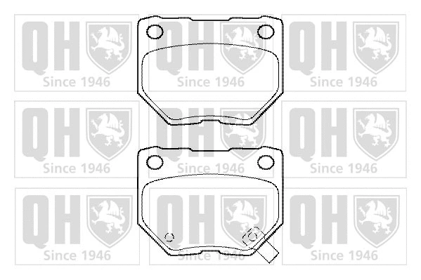 Brake Pad Set, disc brake (BP1462)