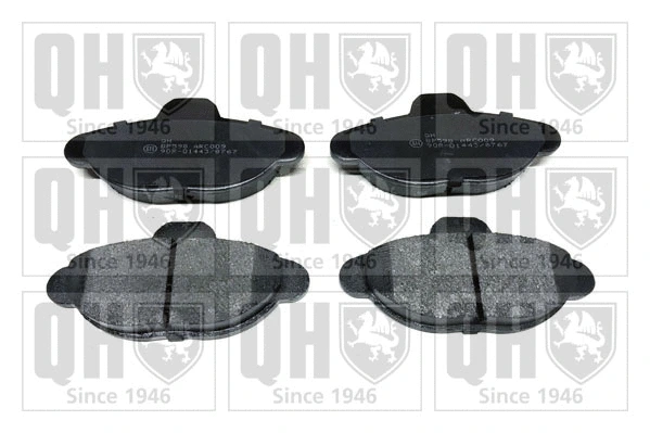 Brake Pad Set, disc brake (BP598)