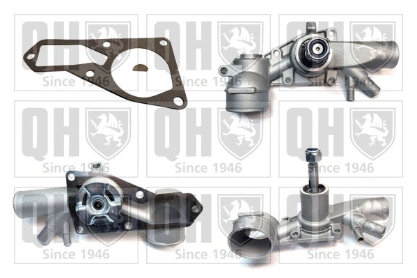 Water Pump, engine cooling (QCP1008)