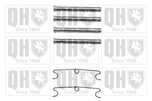 Accessory Kit, disc brake pad (BFK832)