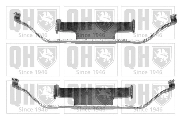 Accessory Kit, disc brake pad (BFK611)