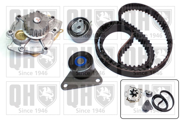 Water Pump & Timing Belt Kit (QBPK6150)
