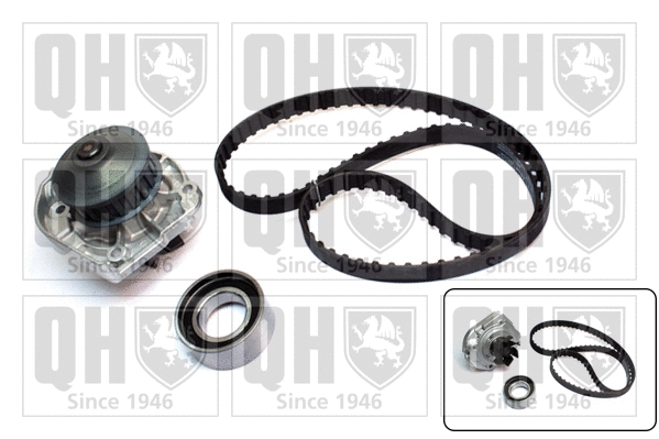 Water Pump & Timing Belt Kit (QBPK1281)