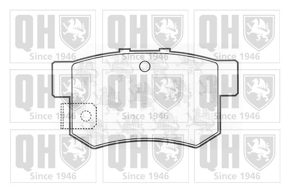 Brake Pad Set, disc brake (BP704)