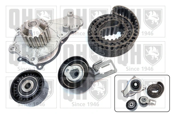 Water Pump & Timing Belt Kit (QBPK9340)