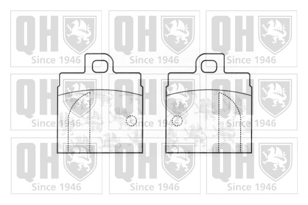 Brake Pad Set, disc brake (BP144)