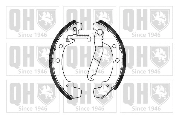 Brake Shoe Set (BS701)