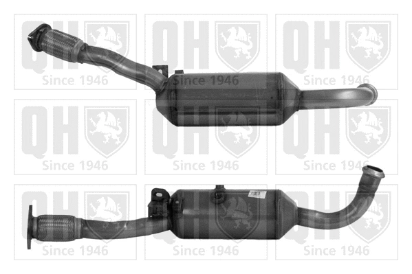 Soot/Particulate Filter, exhaust system (QDPF11285HP)