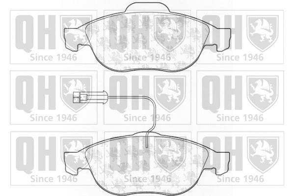 Brake Pad Set, disc brake (BP1078)