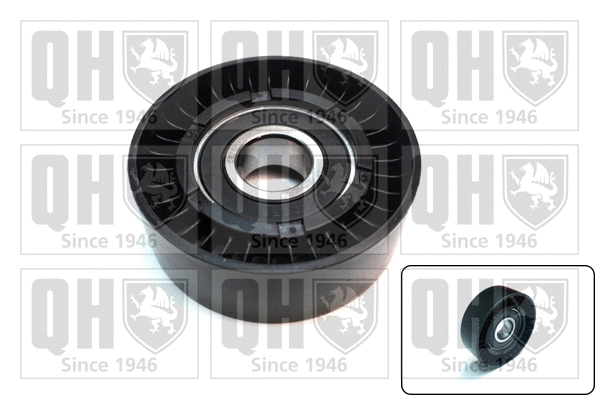 Deflection/Guide Pulley, V-ribbed belt (QTA1235)