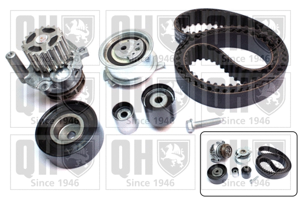Water Pump & Timing Belt Kit (QBPK7661)
