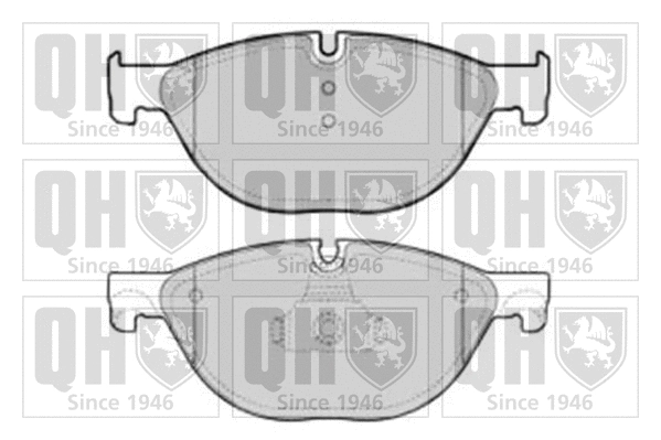 Brake Pad Set, disc brake (BP1756)