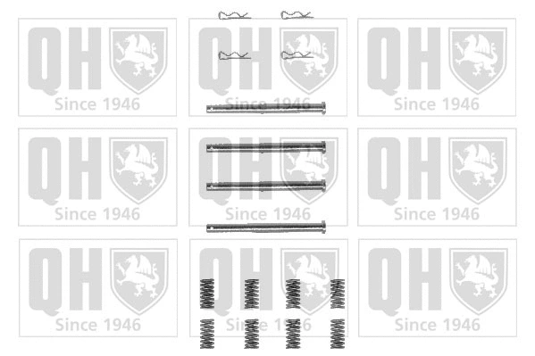 Accessory Kit, disc brake pad (BFK677)
