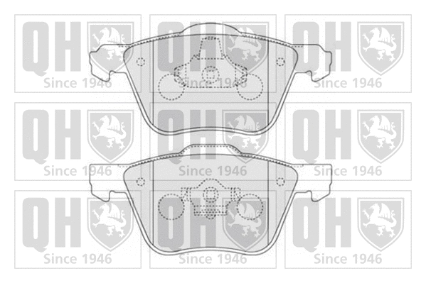 Brake Pad Set, disc brake (BP1547)