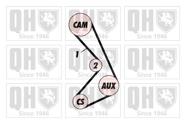 Timing Belt Kit (QBK340)