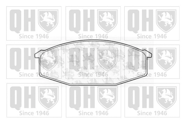 Brake Pad Set, disc brake (BP316)