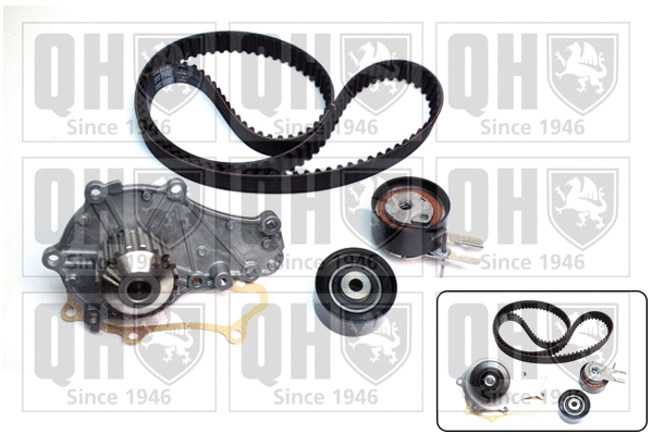 Water Pump & Timing Belt Kit (QBPK6450)