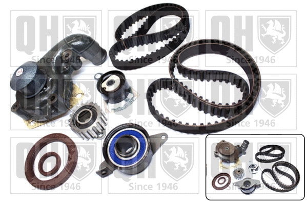Water Pump & Timing Belt Kit (QBPK2351)