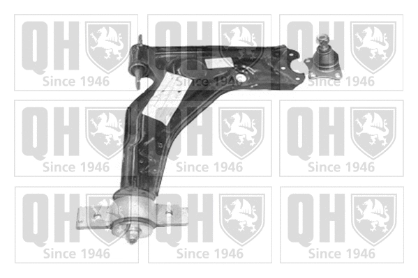 Control/Trailing Arm, wheel suspension (QSA9120S)