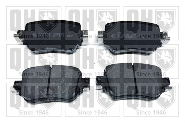 Brake Pad Set, disc brake (BP1843)