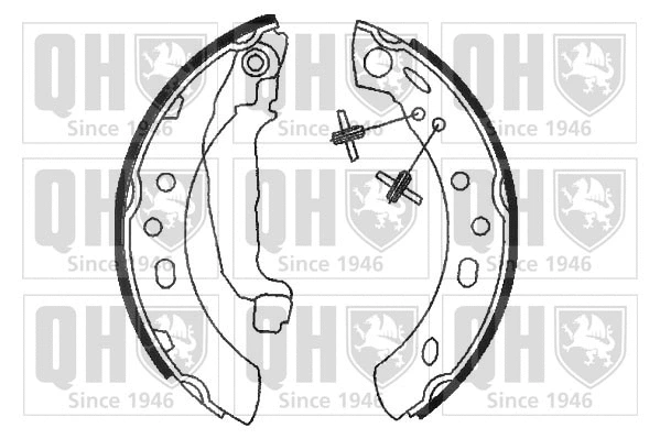 Brake Shoe Set (BS886)