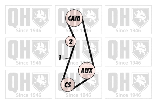 Timing Belt Kit (QBK280)