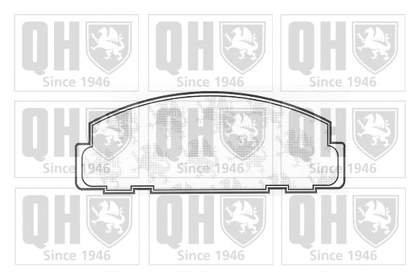 Brake Pad Set, disc brake (BP485)
