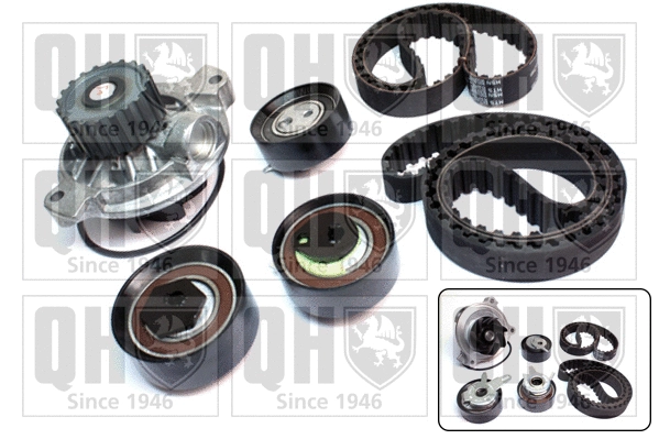 Water Pump & Timing Belt Kit (QBPK6500)