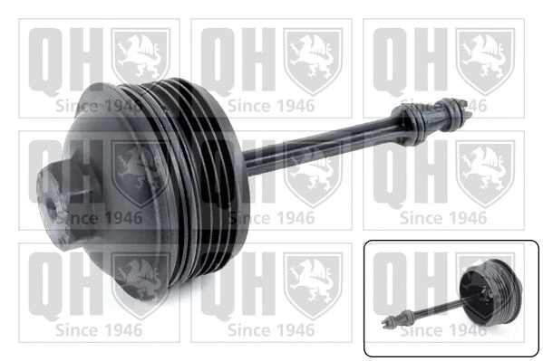 Cap, oil filter housing (QOC1045)