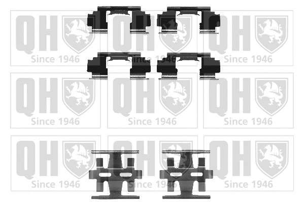 Accessory Kit, disc brake pad (BFK669)