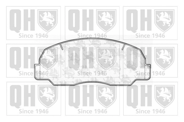 Brake Pad Set, disc brake (BP424)