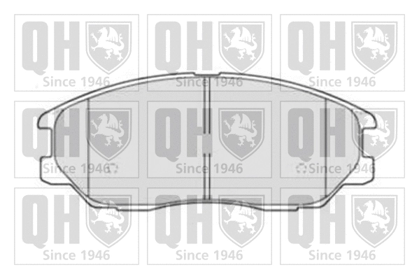 Brake Pad Set, disc brake (BP1510)