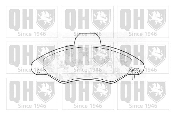 Brake Pad Set, disc brake (BP982)