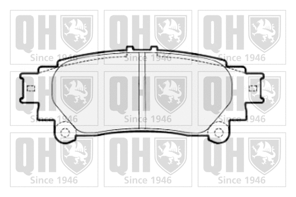 Brake Pad Set, disc brake (BP1700)