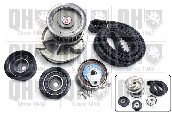 Water Pump & Timing Belt Kit (QBPK7300)