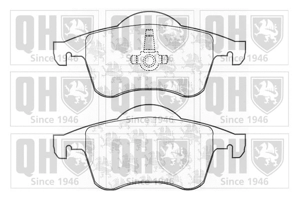 Brake Pad Set, disc brake (BP1104)