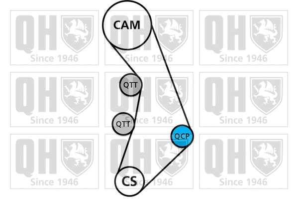 Timing Belt Kit (QBK641)