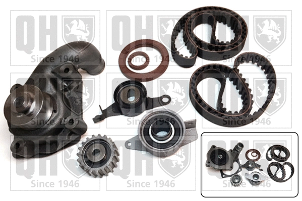 Water Pump & Timing Belt Kit (QBPK1571)