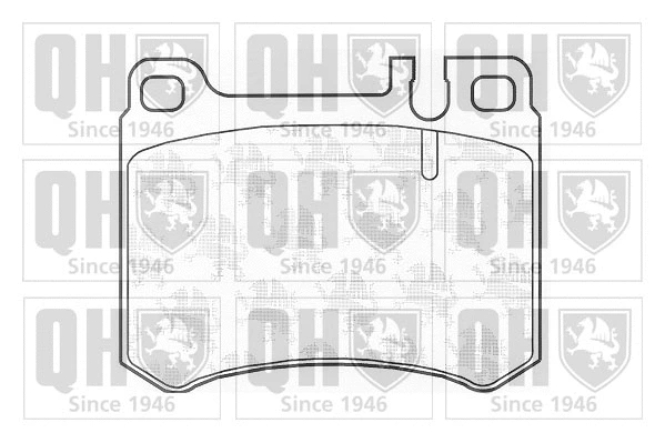 Brake Pad Set, disc brake (BP842)