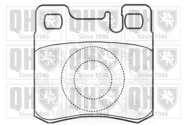 Brake Pad Set, disc brake (BP730)