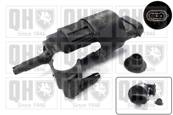 Washer Fluid Pump, window cleaning (QWP046)