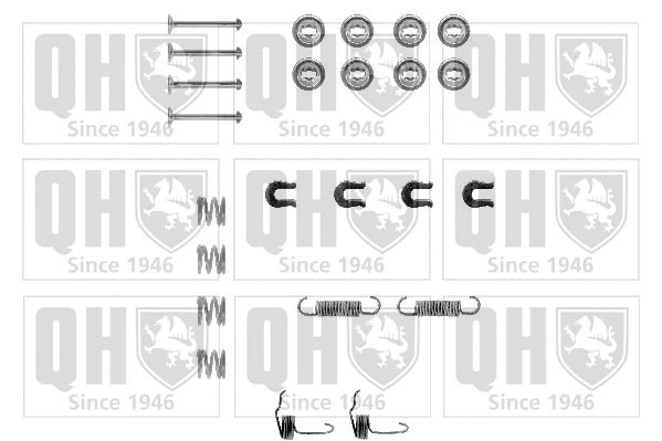 Accessory Kit, brake shoes (BFK344)