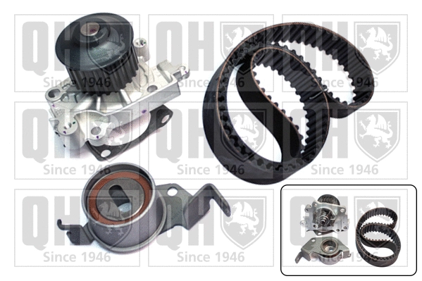 Water Pump & Timing Belt Kit (QBPK7020)
