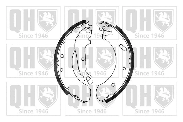 Brake Shoe Set (BS695)
