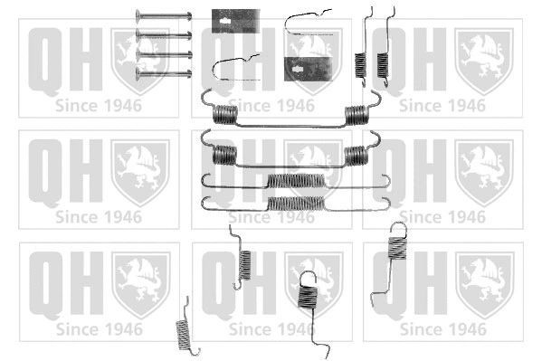 Accessory Kit, brake shoes (BFK365)